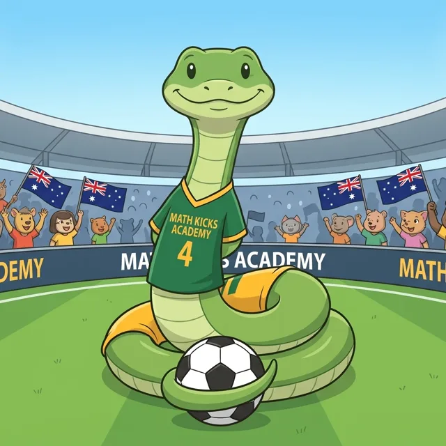 Sienna the Snake weaving through midfield