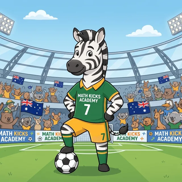 Zac the Zebra holding the back line